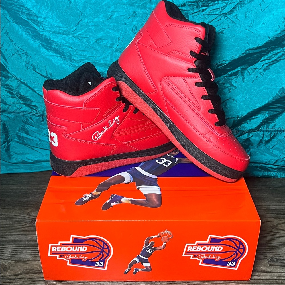 Patrick Ewing Orion Non-Strap Sneakers, Brand NEW W/box Men 10.5